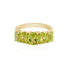 Anillo en plata con Peridoto