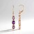 Orecchini in argento con Ametista (KM by Juwelo)