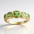 Anello in oro con Peridoto Wagogo