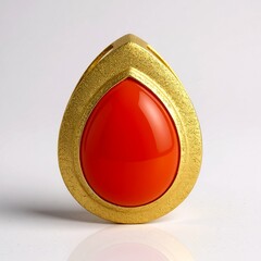 Ciondolo in argento con Calcedonio Rosso