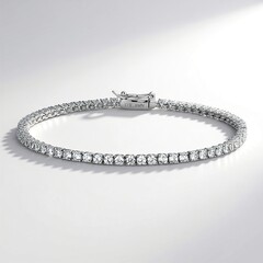 Bracciale in argento con Zircone (Adela Silber)