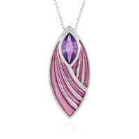 Collier en argent et Améthyste (Adela Silber)