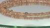 Collar en plata con Zircón cognac