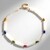 Collana in argento con Zaffiro Fancy
