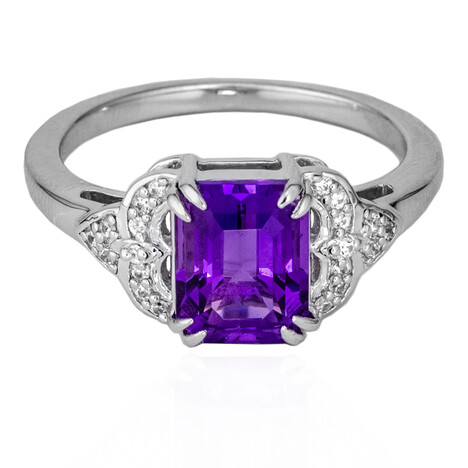 Sambia-Amethyst-Silberring