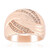 Anillo en plata con Diamante rosa de Francia Argyle I1 (Annette)