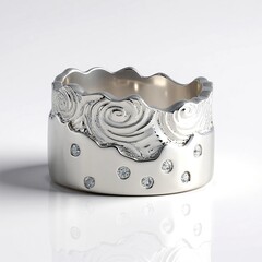 Anello in argento con Zircone (de Melo Essence)