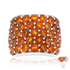 Madeira-Citrin-Silberring (de Melo Essence)