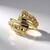 Anello in oro con Diamante Champagne I2 (de Melo Gold)