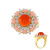 Carnelian Silver Ring