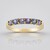 Anello in argento con Tanzanite