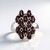 Anello in argento con Zircone Rosa