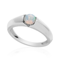 Anello in argento con Opale di Welo