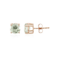 Orecchini in argento con Ametista Verde
