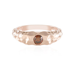 Roter I2 Brillant-Silberring (de Melo Essence)