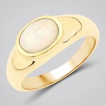 Anello in argento con Opale di Welo