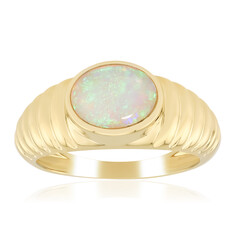 Australischer Opal-Silberring