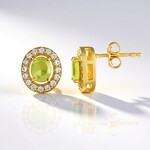 Orecchini in argento con Sfene
