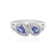 Anello in argento con Zaffiro Ceylon Blu (non riscaldato)