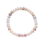 Armband met Roze zoetwater kweekparels