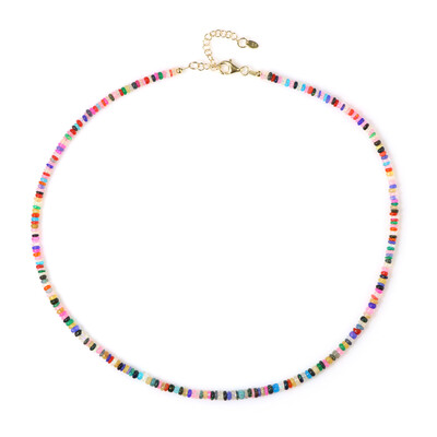 Collier en argent et Opale d’Éthiopie