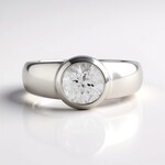 Anello in argento con Zircone