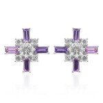 Orecchini in argento con Zircone