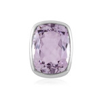 Ciondolo in argento con Ametista Rose de France (MONOSONO COLLECTION)