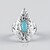 Anello in argento con Turchese (Desert Chic)
