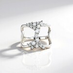 Anello in argento con Zircone