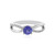 Tanzanite Silver Ring