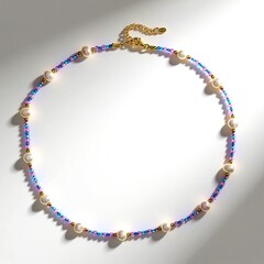Collana in argento con Quarzo Fiore di Ciliegio
