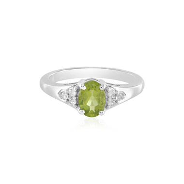 Peridot-Silberring