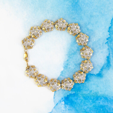 I1 (I) Diamant-Goldarmband (Ornaments by de Melo)