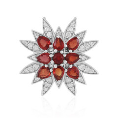 Colgante en plata con Rubí de Tanzania (de Melo Essence)