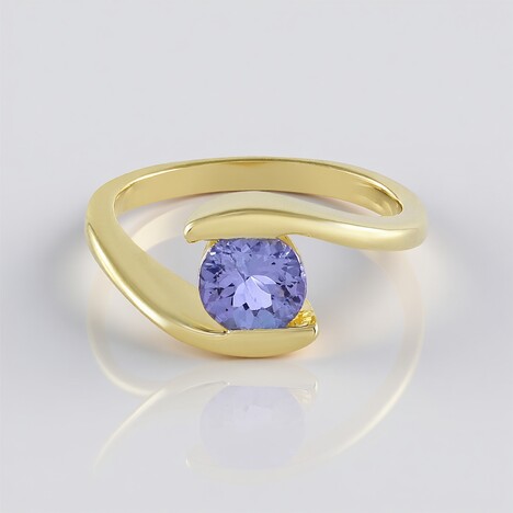 Anello in argento con Tanzanite