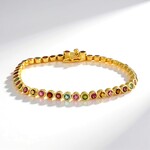 Bracciale in argento con Tormalina
