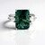 Anello in argento con Fluorite Verde
