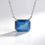 Collana in argento con Fluorite Cangiante