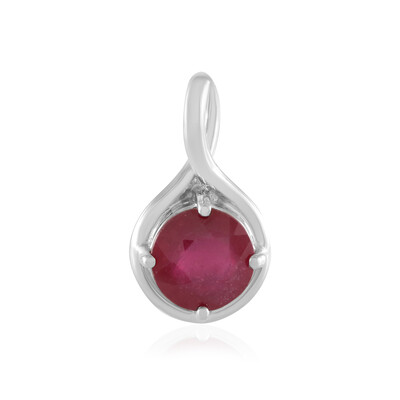 Pendentif en argent et Rubis de Bemainty