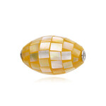 Perlmutt-Silberanhänger (MONOSONO COLLECTION)