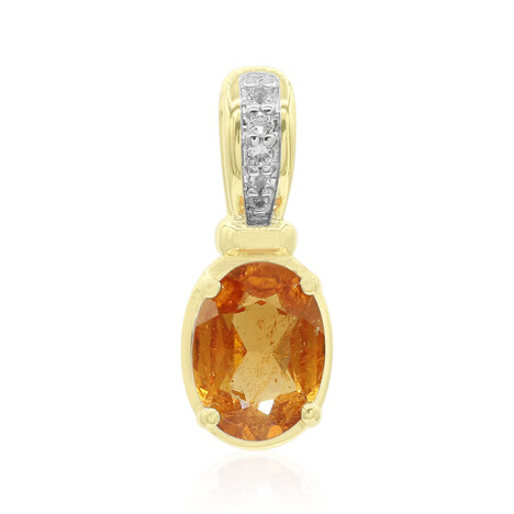 Pendentif en or et Grenat Spessartite (Tenner Diniz)