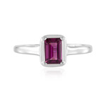 Anillo en plata con Rodolita Naktamunda