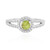 Zilveren ring met een Sfeen