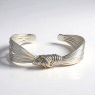 Bransoletka bangle ze srebra (Nan Collection)