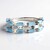 Anello in argento con Topazio Blu Svizzero
