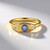 Anello in argento con Tanzanite