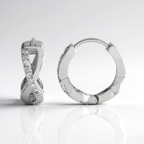 Orecchini in argento con Zircone