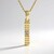 Collana in argento con Diamante Cioccolato I2