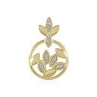 Pendentif en argent et Diamant I2 (I)